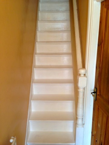 Painting staircase